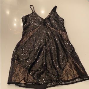 Sequin mini dress